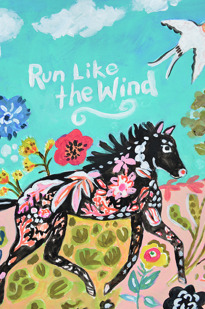 Horses Run Like the Wind