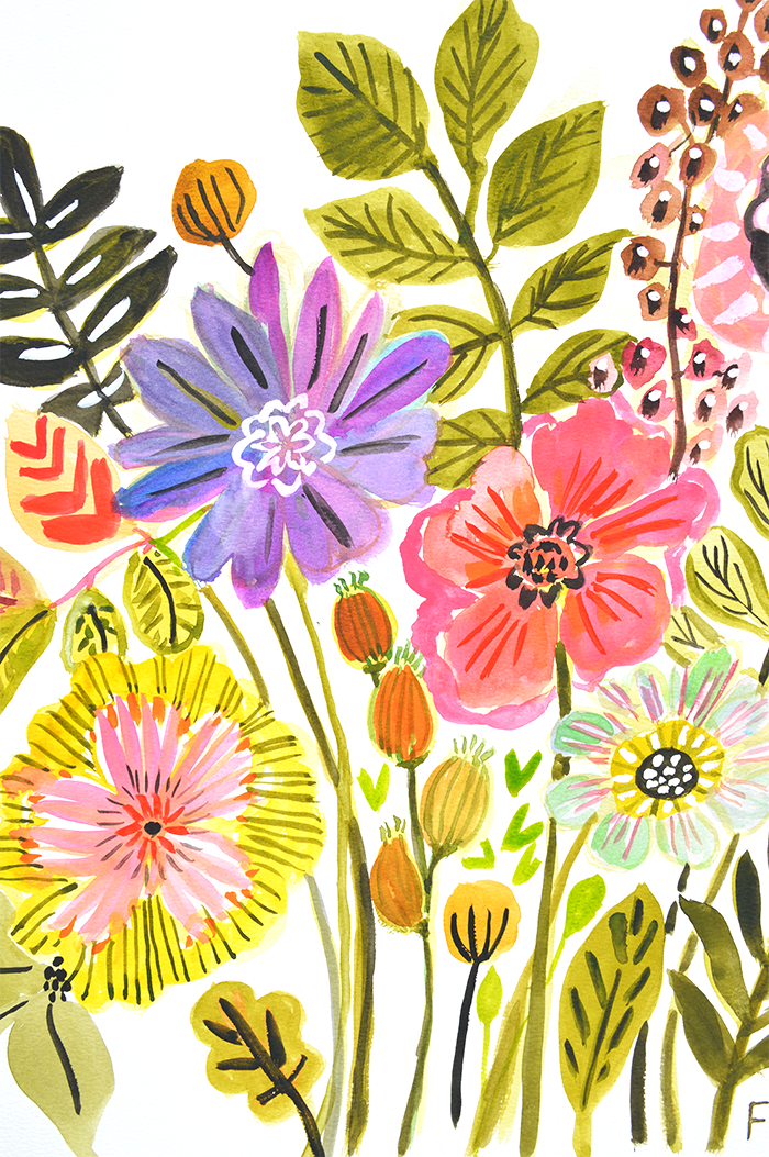 Summer Autumn Flower Garden