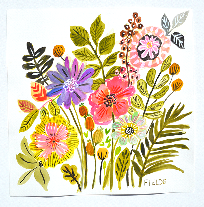 Summer Autumn Flower Garden