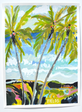 Three Lone Palms